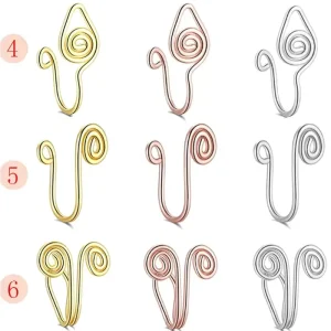 1 Piece African Style U Shaped Stainless Steel Non Piercing Nose Clip Nose Ring