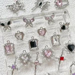 1 Piece DIY Pendant Bracelet Necklace Accessories Y2K Jewelry Fashion Charm for Necklace