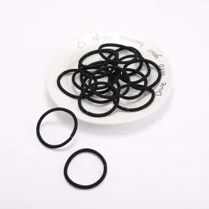 100pcs set Fashion Women Girls Basic Hair Accessories Thin Elastic Hair Ties 100 Pcs Hair Ties