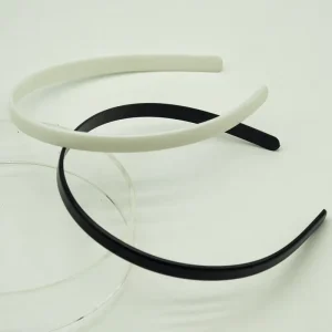 10mm Flat Plastic Hair Headbands No Teeth Raw Hairbands for DIY Women Hair Accessories Plain Hair Hoops for Covered Fabric