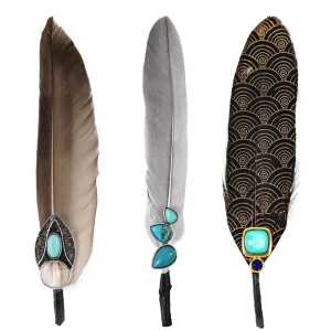 12Pcs Hat Decor Plumage Feathers Fashion Headwear Accessories for Wedding Cosplay Costume & Art Craft Making