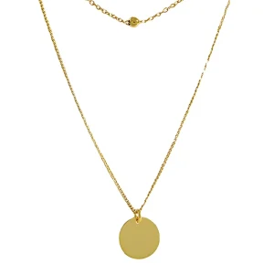 18k Gold Layered Pendant Necklace for Women 925 Sterling Silver Fashion Chain Designer Custom Jewelry