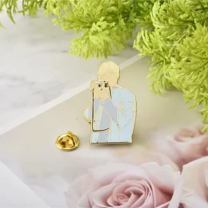 20 Years Factory Custom Enamel Metal Crafts Zinc Alloy Lapel Pins Cartoon Character Lapel Pins for Suit Clothing