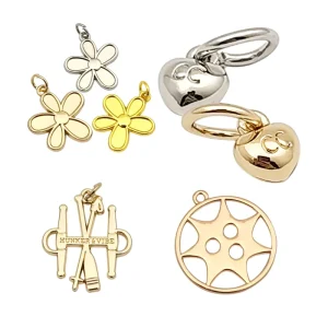 26009 Engraved Custom Metal Pendant Charm Jewelry Tags for Necklace Bracelet