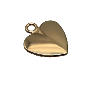 26MM Light Gold Zinc Alloy Heart-shaped Trendy Classic Zipper Accessories High Quality DIY Bag Accessories