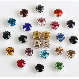 3-8mm Customized Crystal Jewelry Rhinestone Crystal for DIY Art Clothing Decorations