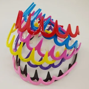 3cm Plastic Wave Hair Band Comb Headband with Deep Teeth Hair Accessory