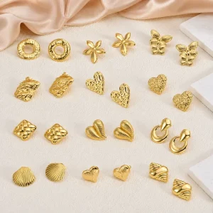 50 100pcs Bulk Jewelry Sold by Weight Eardrop Earrings Fashion Korean Style Random and Mix