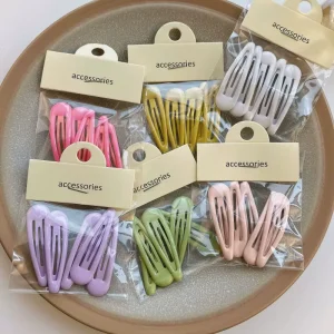 5pcs Set Cute Hair Clips Handmade Hairpin Hair Accessories for Girls Cute Hair Accessories