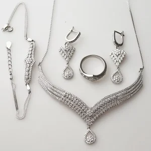 925 Silver Jewelry Set