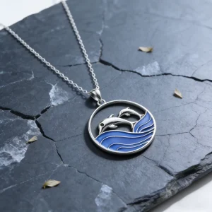 925 Silver Platinum Plated Necklace Cubic Zirconia Pendant Design for Women Engagement Wedding Anniversary Party