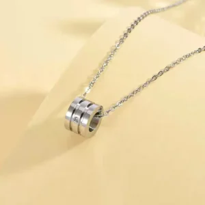 925 Sterling Silver Fashion Necklace Cubic Zirconia Dainty Choker Necklace Gold Necklaces for Women Mother’s Day Gift