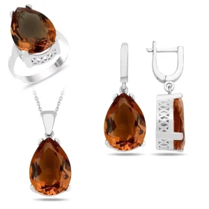 925 Vermeil Plated Natural Zultanites Ring Zultanites Earrings