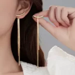 A Pair of Tassel Earrings long Women Tassel Jewelry N2605268