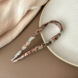 ANKO Succinite High Grade Simple Nice Design Acetate Hairpins High quality Updo Hair Pins for Women Hair Accessories