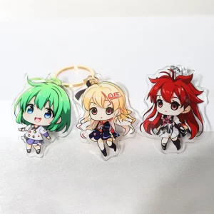 Acrylic UV Printed Anime Custom Keychains
