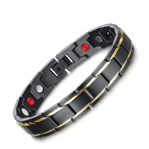 Adjustable Men’s Bio Magnetic Bracelets Stylish Trendy Health Strength Therapy Fashion Charm Bangles Sleep Better Chic