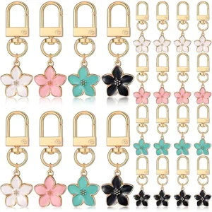 Aesthetic Keychains Purse Charms Zipper Pull Charm Handbag Charms Bag Charms Accessories Car Keys Birthday Valentine Day Gifts