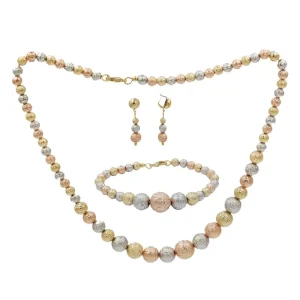 African Gold Plating Jewelry Set Fashionable Jewelry Costume Jewelry Sets Gold Jewellery Beads Fashion