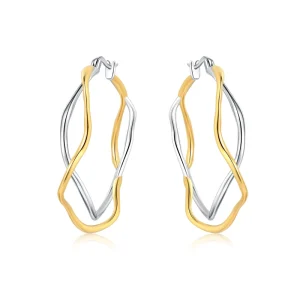 Alloy Silver Plated Dragonfly Dangle Hoop Earrings for Women Green Blue CZ Inlaid Fashion Jewelry Gift