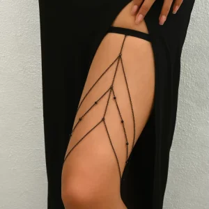 Alloy Slim Delicate Thigh Leg Chain Summer Beach Bikini Matching Accessories
