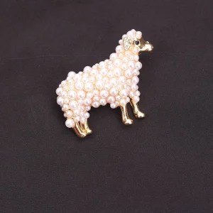 Animal Sheep Crystal Boutique Sourcing Best Selling Items Bohemian Style Summer Beach Vibe Modern Acrylic Fashion Brooches