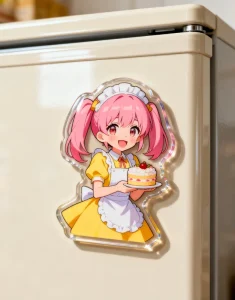 Anime Acrylic Keychains Cartoon Character Custom Double-Sided Pendants UV Printing Waterproof Eco-Friendly Materials Promotional