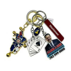 Anime Cartoon Kawaii Acrylic Pendant Bag Decorative Keychain with Customizable Color & Logo Fashion Trend