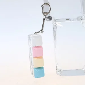 Anime Keycap Keychain Fidget Toy Bulk Led Keyboard Switch Metal Keychain Ring for Handbag Backpack