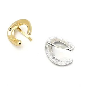 BSCI Factory Simple Elegant Silver Gold U Shape Metal Hair Clips for Women Fashion Hair Accessories for Girls