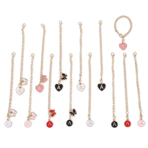 Backpacks Cups Accessories Chains Lobster Buckles Hanging English Letter Chains Ornaments Pendants Pendants Keychains