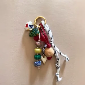 Bag Pendant Charm Handbag Accessories Macrame Rope Tassel Keychain for Women Girl Purse Decoration