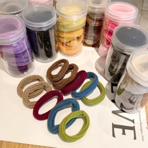 Beauty Fashion Hair Rubber Bands Set High Elasticity Hair Accessories for Girls