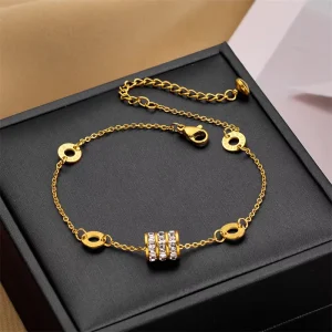 Best-selling Niche Design Sense Small Waist Stainless Steel Bracelet Women’s New Simple Fashion Bracelet Jewelry