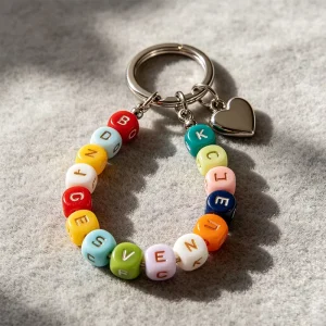 Billiard Ball Bead Keychain Pendant Pool Ball Phone Charm Diy Bag Decor Jewelry for Women Girls