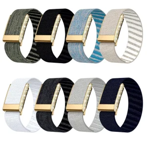 Bling Iced Out Nylon Fitness Bracelet Custom Bicep Strap with Logo for Whoop 5.0 Band Peak 5 MG W