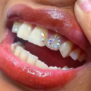Bling Various Colors Tooth Gem Lead Free Non Hotfix Rhinestones Crystal Stones High Grade Glass
