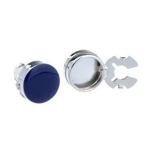 Blue Silver Button Cover Custom Men Business Suit Shirt Jewelry Gift Wedding Tuxedo Tailor Fashion Accessory Cufflinks