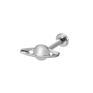 Body Jewelry ASTM F136 Titanium Ear Studs with Threaded Tops for Navel Piercing