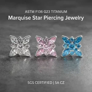 Body Jewelry Set G23 Titanium Cartilage Piercing Jewelry