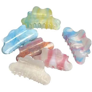 Bofeya Personalized Handmade Fashionable Elegant Crystal Cloud Hair Clip High End Fresh Exquisite Dopamine Ponytail Clip for