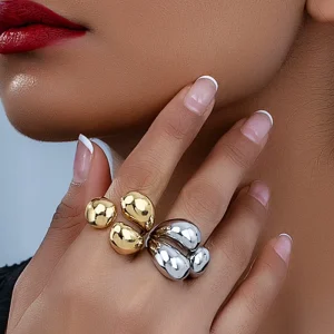 Bohemian Classic Simplicity Statement Ring Unisex Alloy Fashion Jewelry for Women Anniversaries Fashion Engagement Rings Bijoux