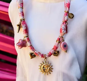 Bohemian Gold Plated Rope Chain Pendant Scarf Charm Necklace Unisex