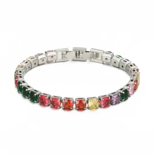 Bracelet Kawaii Solid 26 Medium and Large Zirconium Buckle Clips Handicraft Charms Smart Products Display Zircon Bracelet