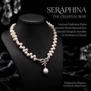 Brass Pearl Necklace Flower Pendant Collarbone Chain Elegant Daily Wear Party Wedding Luxury Fashion Accessories