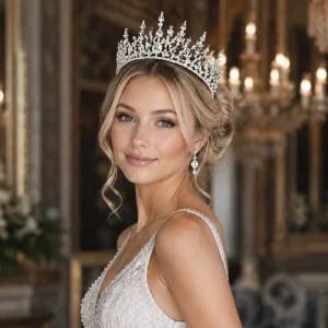 Bridal Crown Tiara Princess Crown Rhinestone Wedding Hair Accessories High Quality Tiaras and Crowns