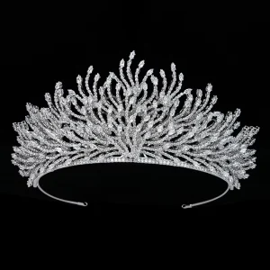 Bridal Wedding Tiara Classic New Fashion Design Bridal Hair Accessories Anniversary Wedding Women Crowns BC5875 Corona Princesa