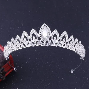 Bride Crown Fashion Wedding Accessories Alloy Rhinestone Crown Headband Bride Wedding Headdress Hair Accessories
