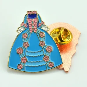 Broches Clothing Pin Shirt Badge Brooches Women Manufacturer Custom Wedding Enamel Lapel Pin Female