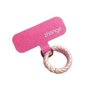 Buckle Clip Phone Charm Keychain Ultra thin Phone Chain Loop Metal Spring Buckle